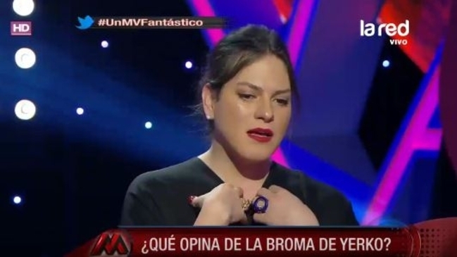 Daniela Vega por chiste de Yerko: Fue un poco desafortunado Daniela Vega por chiste de Yerko: Fue un poco desafortunado