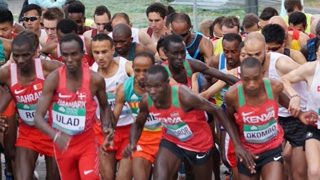 Keniata Kamworor ganó el medio maratón de Valencia y logró el triplete mundial Keniata Kamworor ganó el medio maratón de Valencia y logró el triplete mundial