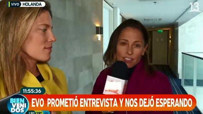 Constanza Santa María y Mónica Rincón bromearon en vivo tras Constanza Santa María y Mónica Rincón bromearon en vivo tras