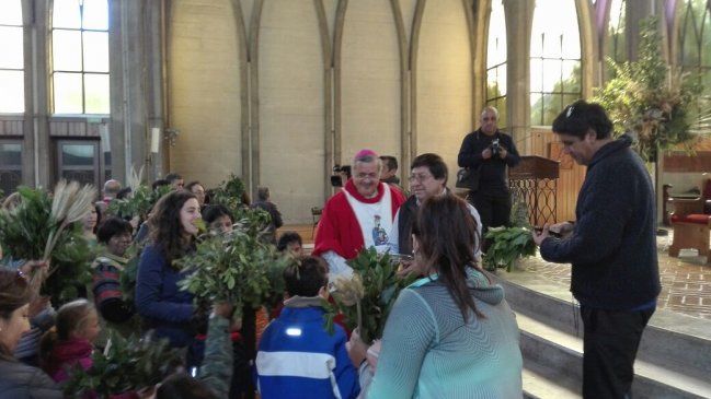 Barros evitó hablar de investigación del Vaticano en su primera misa masiva tras visita del papa