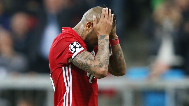 DT de Bayern confirmó que Vidal se perderá por lesión el clásico contra Borussia DT de Bayern confirmó que Vidal se perderá por lesión el clásico contra Borussia