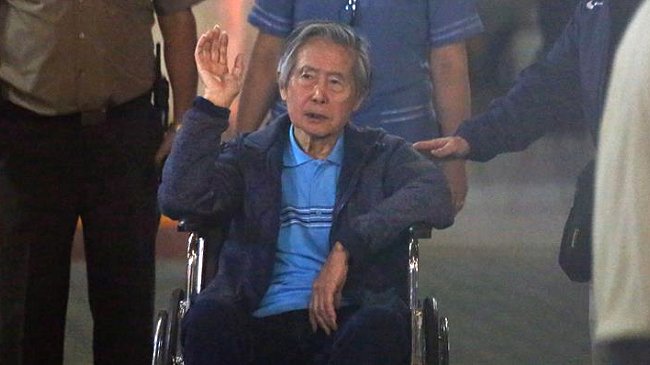 Alberto Fujimori fue dado de alta tras mejorar de problema gástrico Alberto Fujimori fue dado de alta tras mejorar de problema gástrico