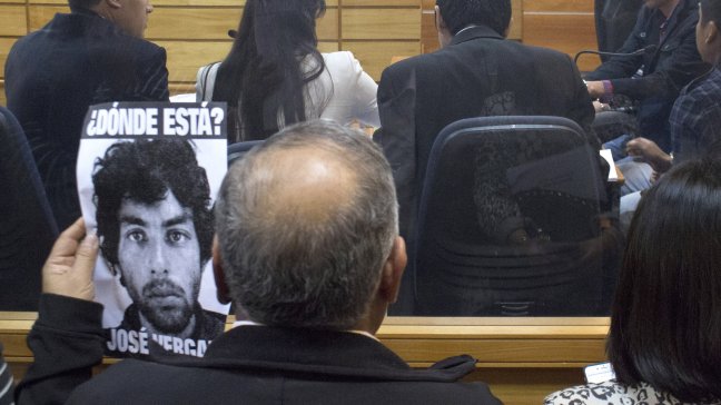 Terminó juicio contra ex carabineros por desaparición de joven y Fiscalía pide 20 años Terminó juicio contra ex carabineros por desaparición de joven y Fiscalía pide 20 años
