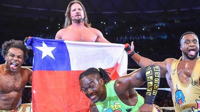 ¡Atangana! Se confirmó una nueva visita de WWE en Chile ¡Atangana! Se confirmó una nueva visita de WWE en Chile