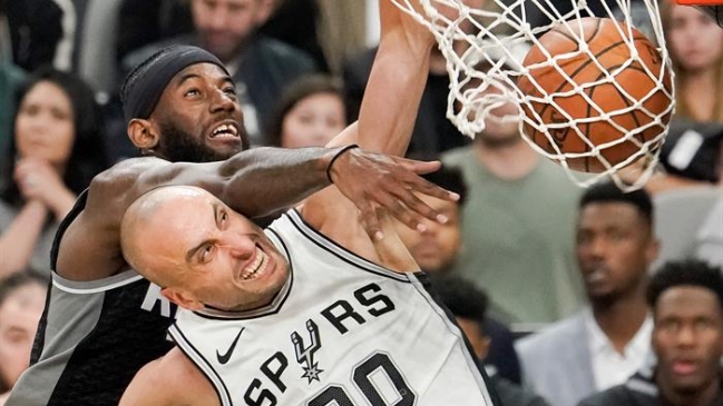 Emanuel Ginóbili rompió marca de Michael Jordan en triunfo de los Spurs Emanuel Ginóbili rompió marca de Michael Jordan en triunfo de los Spurs