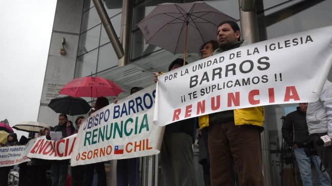 Laicos de Osorno valoran carta del papa y resaltan: Salida de Barros es necesaria mas no suficiente