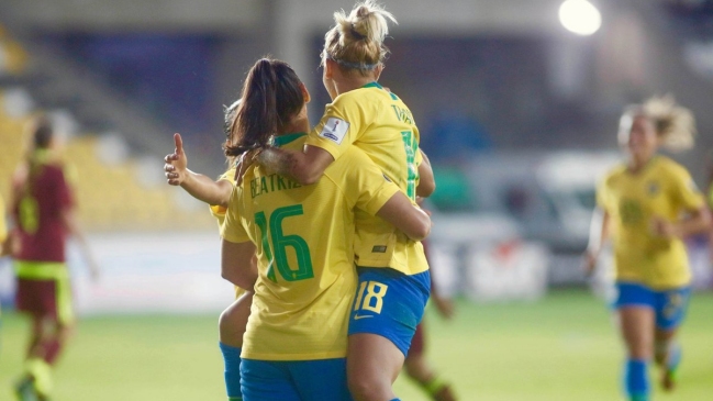 Brasil aplastó a Venezuela y avanzó a la fase final de la Copa América Femenina Brasil aplastó a Venezuela y avanzó a la fase final de la Copa América Femenina