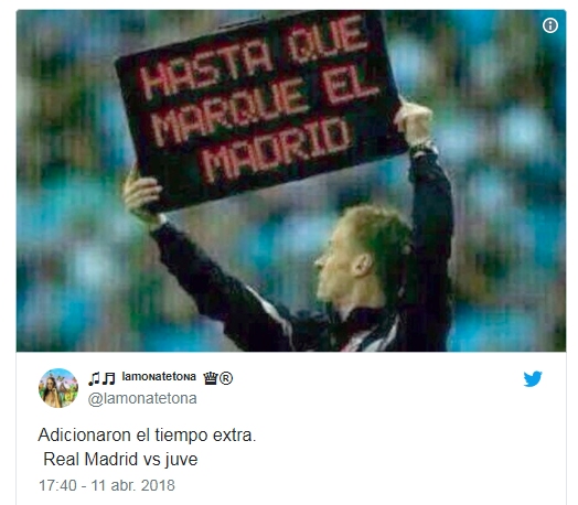 Hasta q marque el madrid