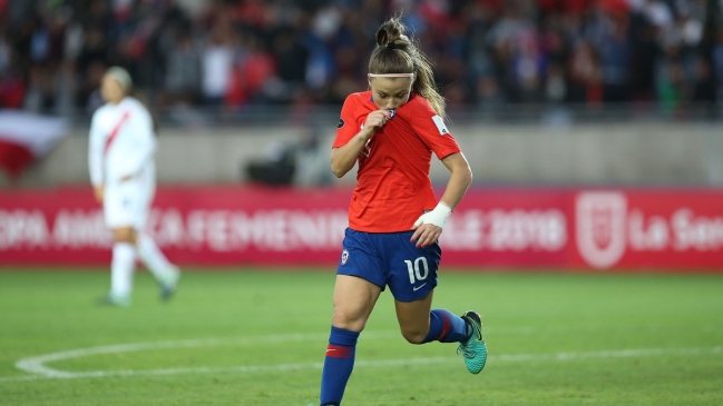 Chile goleó con categoría a Perú y clasificó a la fase final de la Copa América Femenina Chile goleó con categoría a Perú y clasificó a la fase final de la Copa América Femenina
