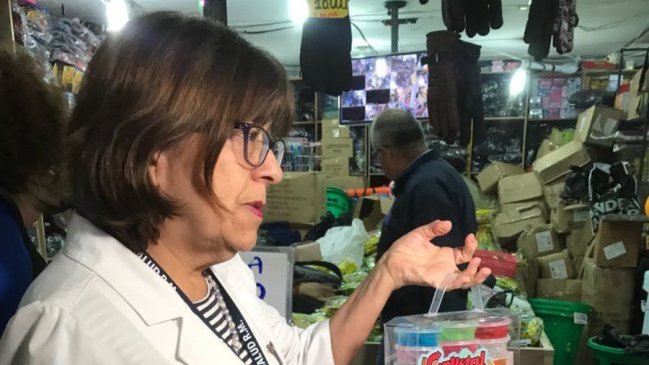 Rosa Oyarce se sumó a la lucha internacional contra los slime Rosa Oyarce se sumó a la lucha internacional contra los slime