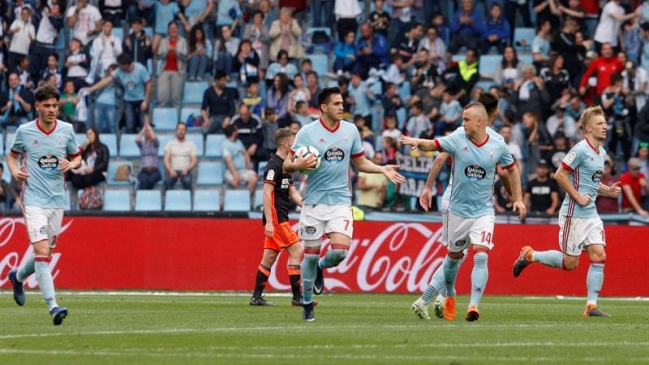 Celta de Pedro Pablo Hernández rescató empate ante Valencia en la liga española Celta de Pedro Pablo Hernández rescató empate ante Valencia en la liga española