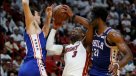 Philadelphia 76ers derrotó a Miami Heat y quedó a un triunfo de liquidar la serie