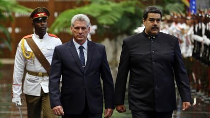   Nuevo presidente de Cuba recibió a Nicolás Maduro en La Habana 