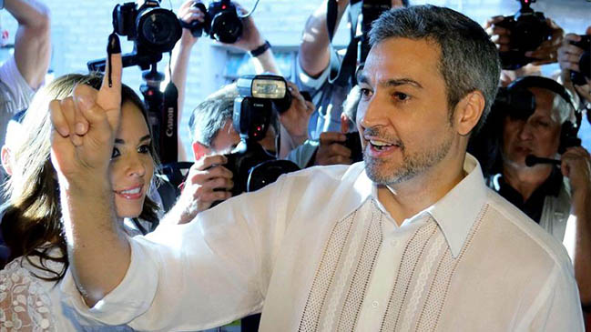 El conservador Mario Abdo Benítez será el nuevo presidente de Paraguay
