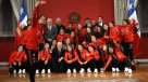 El homenaje a la selección chilena femenina en La Moneda