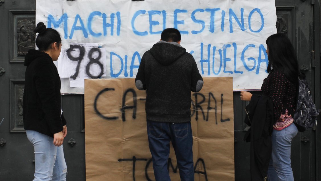Amnistía Internacional realiza campaña por demanda del machi Celestino Córdova Amnistía Internacional realiza campaña por demanda del machi Celestino Córdova