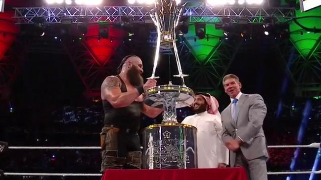 Braun Strowman fue el gran ganador de WWE Greatest Royal Rumble en Arabia Saudita Braun Strowman fue el gran ganador de WWE Greatest Royal Rumble en Arabia Saudita