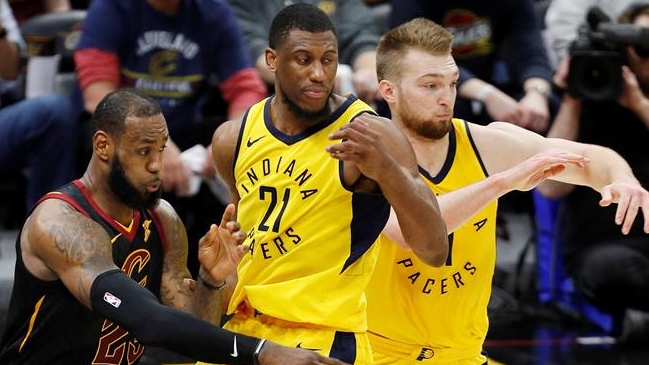 Indiana Pacers barrió con Cleveland Cavaliers y estiró la serie en la Conferencia Este Indiana Pacers barrió con Cleveland Cavaliers y estiró la serie en la Conferencia Este