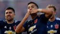 Nicolás Guerra abrió la cuenta para la U ante Universidad de Concepción