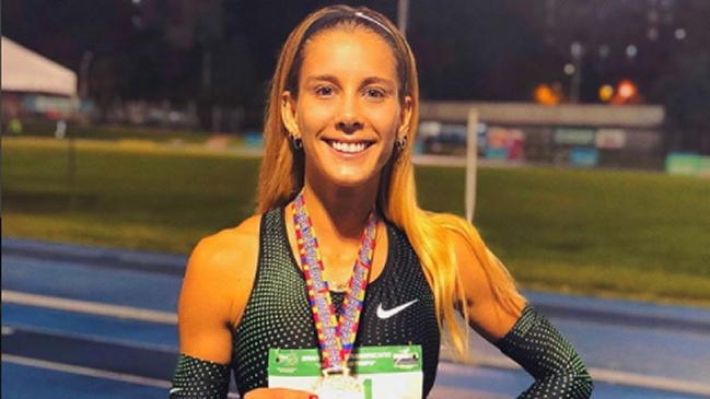 Isidora Jiménez brilló en Colombia con medalla de oro en los 100 metros planos Isidora Jiménez brilló en Colombia con medalla de oro en los 100 metros planos