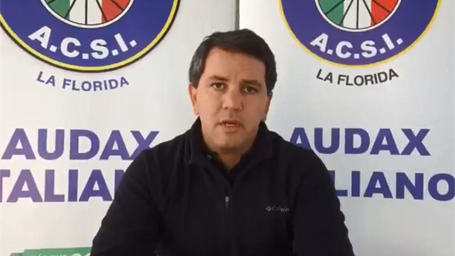 Gerente de Audax Italiano ofreció disculpas a César Deischler a través de un video Gerente de Audax Italiano ofreció disculpas a César Deischler a través de un video