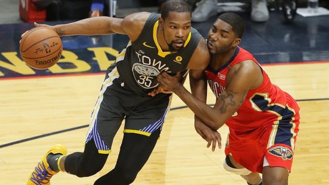 Golden State Warriors volvió a golpear a New Orleans Pelicans y se acerca a la final del Oeste Golden State Warriors volvió a golpear a New Orleans Pelicans y se acerca a la final del Oeste