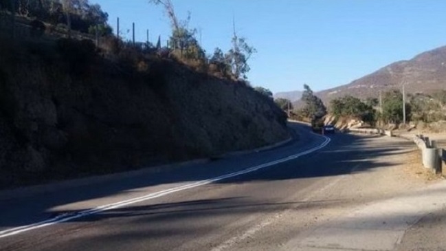 Denuncian que carretera fue pintada en el norte sobre un perro atropellado Denuncian que carretera fue pintada en el norte sobre un perro atropellado