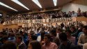 José Antonio Kast enfrentó contramanifestación en Universidad Adolfo Ibáñez