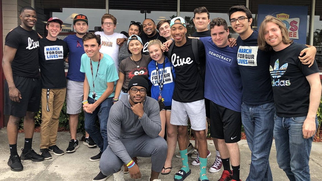 Sobrevivientes de Parkland se reunieron con 