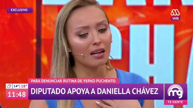 Daniella Chávez y sus lágrimas por rutina de Yerko: Daniella Chávez y sus lágrimas por rutina de Yerko: