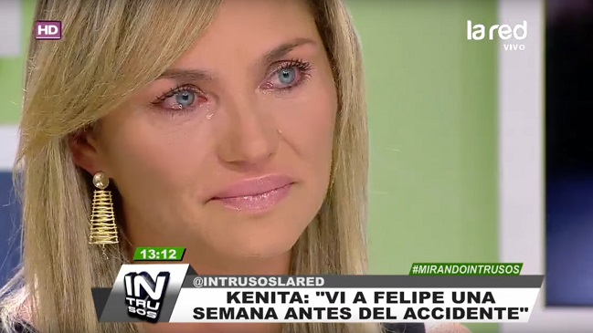Kenita Larraín nuevamente lloró por recuerdo de Felipe Camiroaga: Hace poco superé el duelo Kenita Larraín nuevamente lloró por recuerdo de Felipe Camiroaga: Hace poco superé el duelo