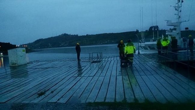 Hombre murió en un naufragio nocturno en Chiloé