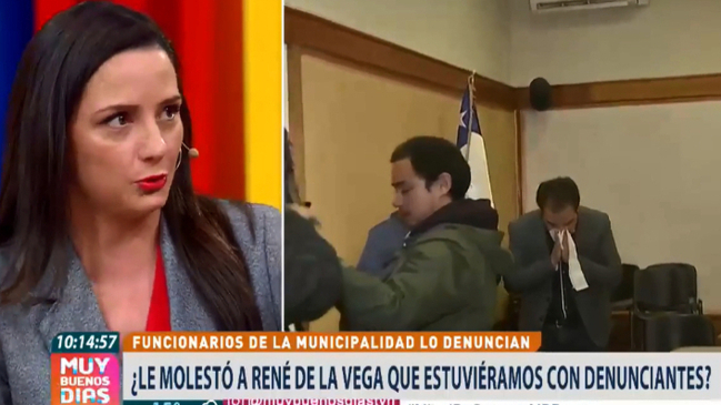 Andrea Arístegui se enojó con René de la Vega: Esto ya no es farándula Andrea Arístegui se enojó con René de la Vega: Esto ya no es farándula