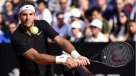 Del Potro batió a Tsitsipas y se medirá con Goffin en tercera ronda de Roma