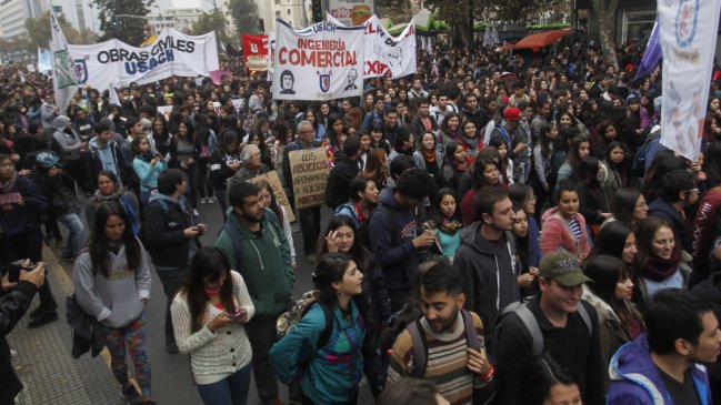 La marcha estudiantil por una educación no sexista La marcha estudiantil por una educación no sexista