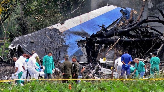 Encuentran una de las cajas negras del avión accidentado en La Habana