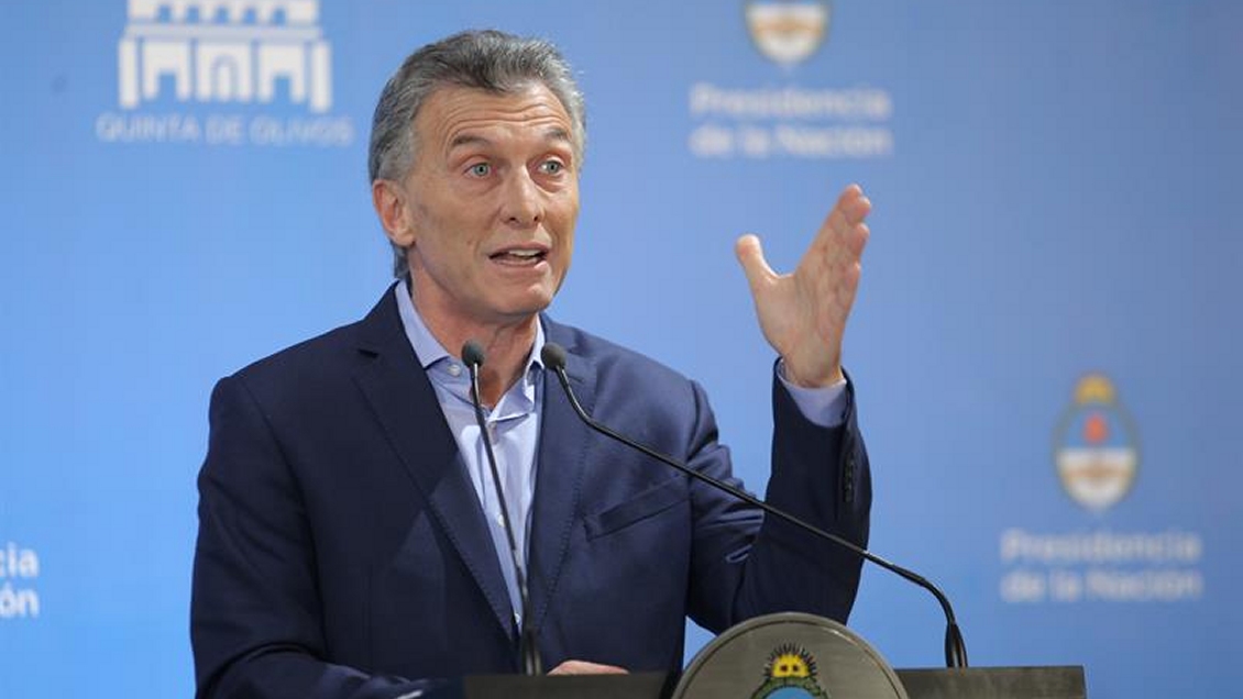 Macri: Argentina gasta más de lo que tiene y no se puede aguantar más