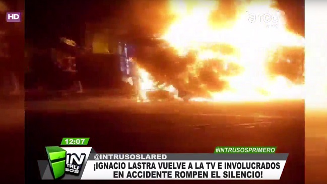 Involucrados en accidente de Ignacio Lastra: No ha tenido contacto con nosotros Involucrados en accidente de Ignacio Lastra: No ha tenido contacto con nosotros