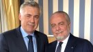 Carlo Ancelotti fue anunciado como entrenador de Napoli