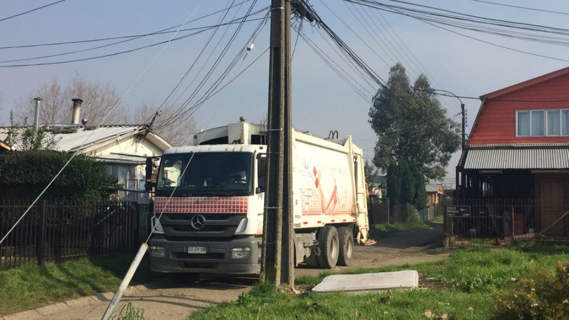 Valdivia: Reconstituyeron escena en caso de bebé encontrada en un basurero Valdivia: Reconstituyeron escena en caso de bebé encontrada en un basurero