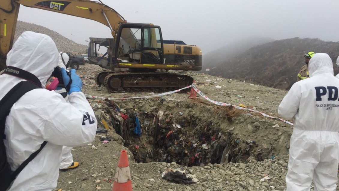 Encuentran cadáver en el relleno sanitario de El Panul de Coquimbo Encuentran cadáver en el relleno sanitario de El Panul de Coquimbo