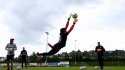 La selección chilena realizó su primera práctica en Austria de cara a sus amistosos en Europa