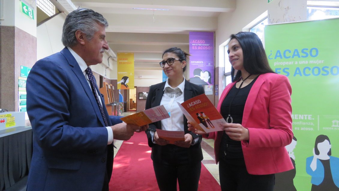 Corte de Apelaciones de Chillán lanza campaña de prevención del acoso sexual