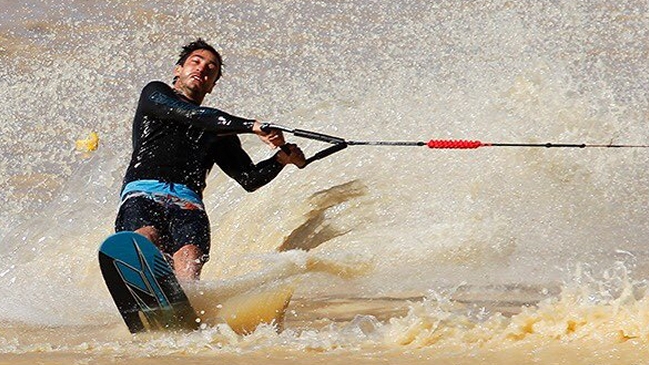 Felipe Miranda ganó el oro en esquí náutico en Cochabamba Felipe Miranda ganó el oro en esquí náutico en Cochabamba