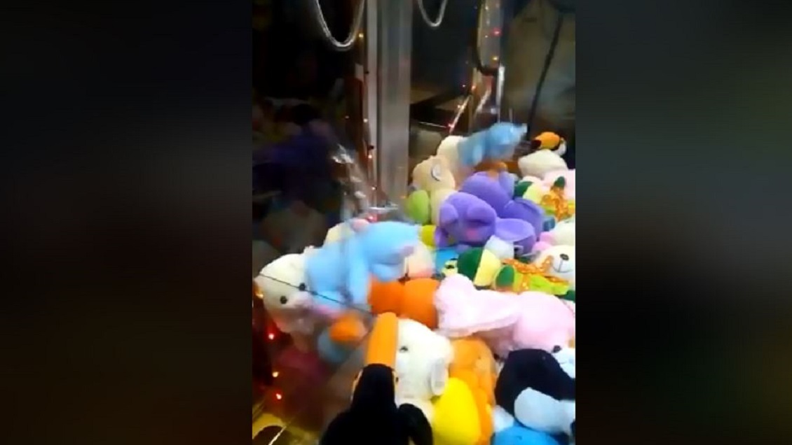Chileno reveló el truco para vencer las máquinas de peluches Chileno reveló el truco para vencer las máquinas de peluches