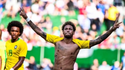 Neymar condujo la goleada de Brasil sobre Austria con miras al debut en el Mundial de Rusia