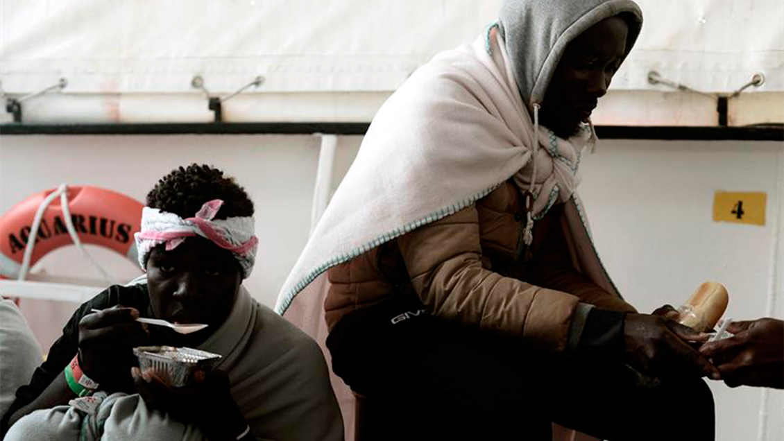 Inmigrantes del buque Aquarius llegarán a España de manera escalonada