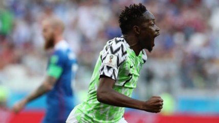Ahmed Musa lideró el triunfo de Nigeria sobre Islandia