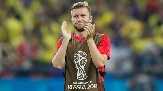 Arbitro impidió ingreso de un jugador de Polonia por el Arbitro impidió ingreso de un jugador de Polonia por el
