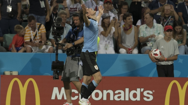  El primer gol de Uruguay a Portugal es parecido a uno de Brasil 2014  